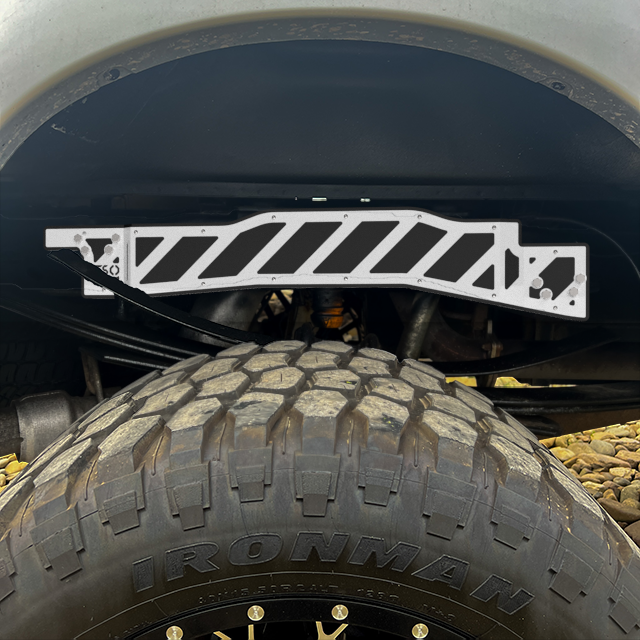 17+ Ford F-250/F-350 Rear Frame Overlays - TSO Manufacturing