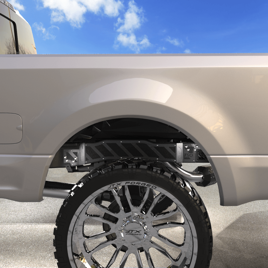 17+ Ford F-250/F-350 Rear Frame Overlays - TSO Manufacturing