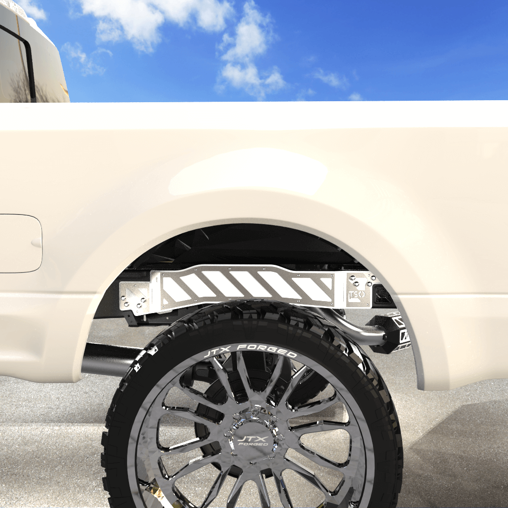 17+ Ford F-250/F-350 Rear Frame Overlays - TSO Manufacturing